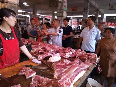 安庆市望江食品民生检测室快速排查猪肉产品安全隐患